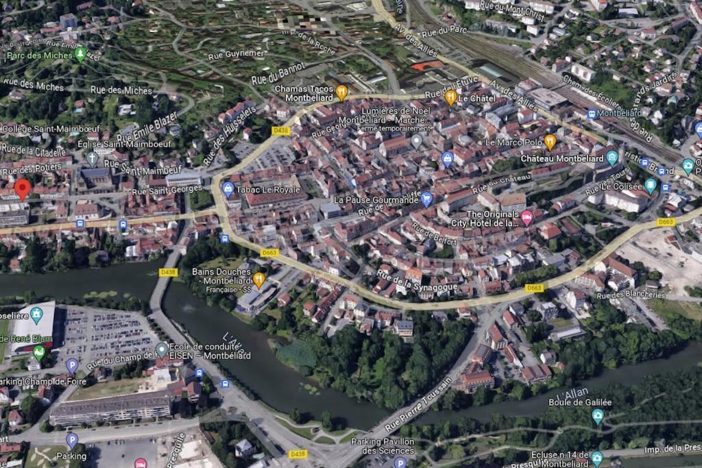 Apartmán Oloo Habitat - Le19 - Parking Prive Montbéliard Exteriér fotografie